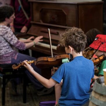 Comhaltas at Cambridge Folk Festival 2023