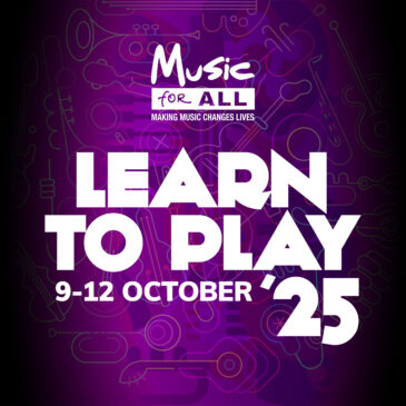 Learn to Play 2025 – Sunday 12th October – Free Taster Lessons